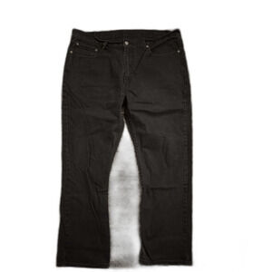 Levi's Black Jeans 514 R logo tag 38x29